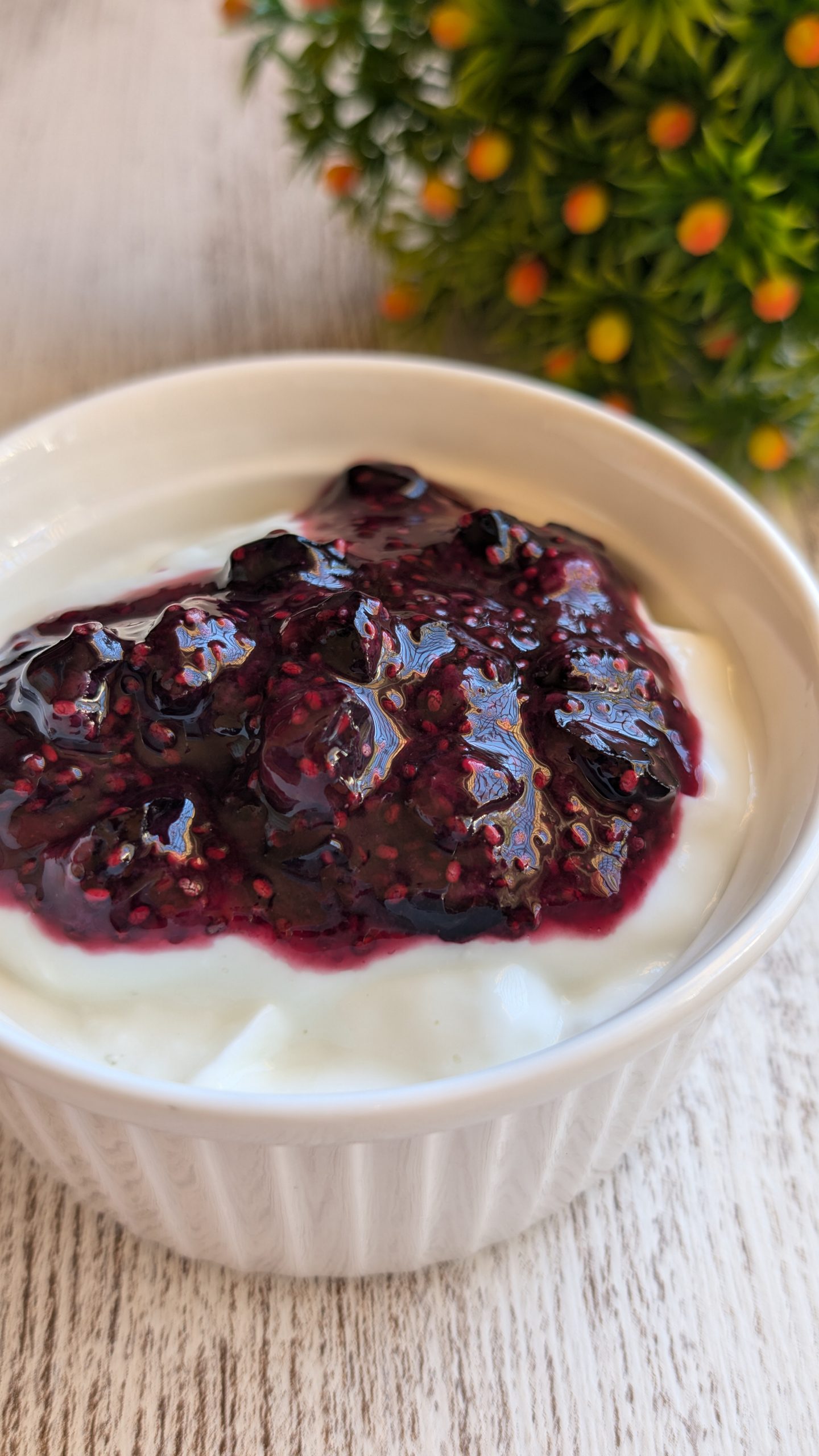 mermelada expres, arándanos