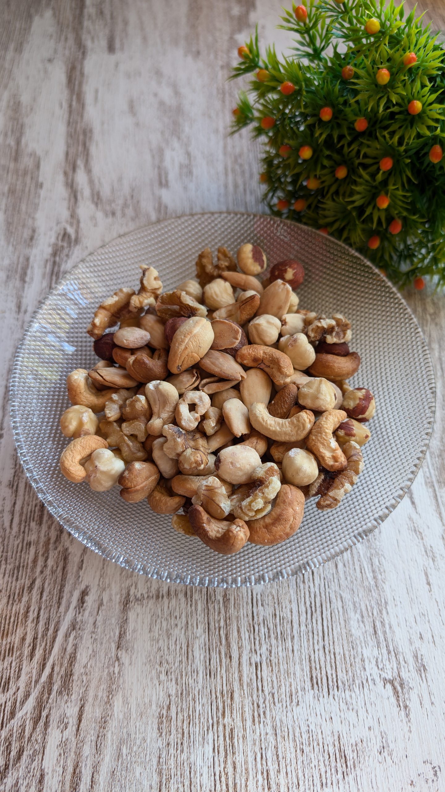 receta frutos tostados secos en freidora de aire