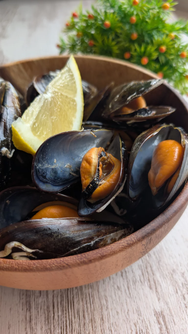 Mejillones al Vapor