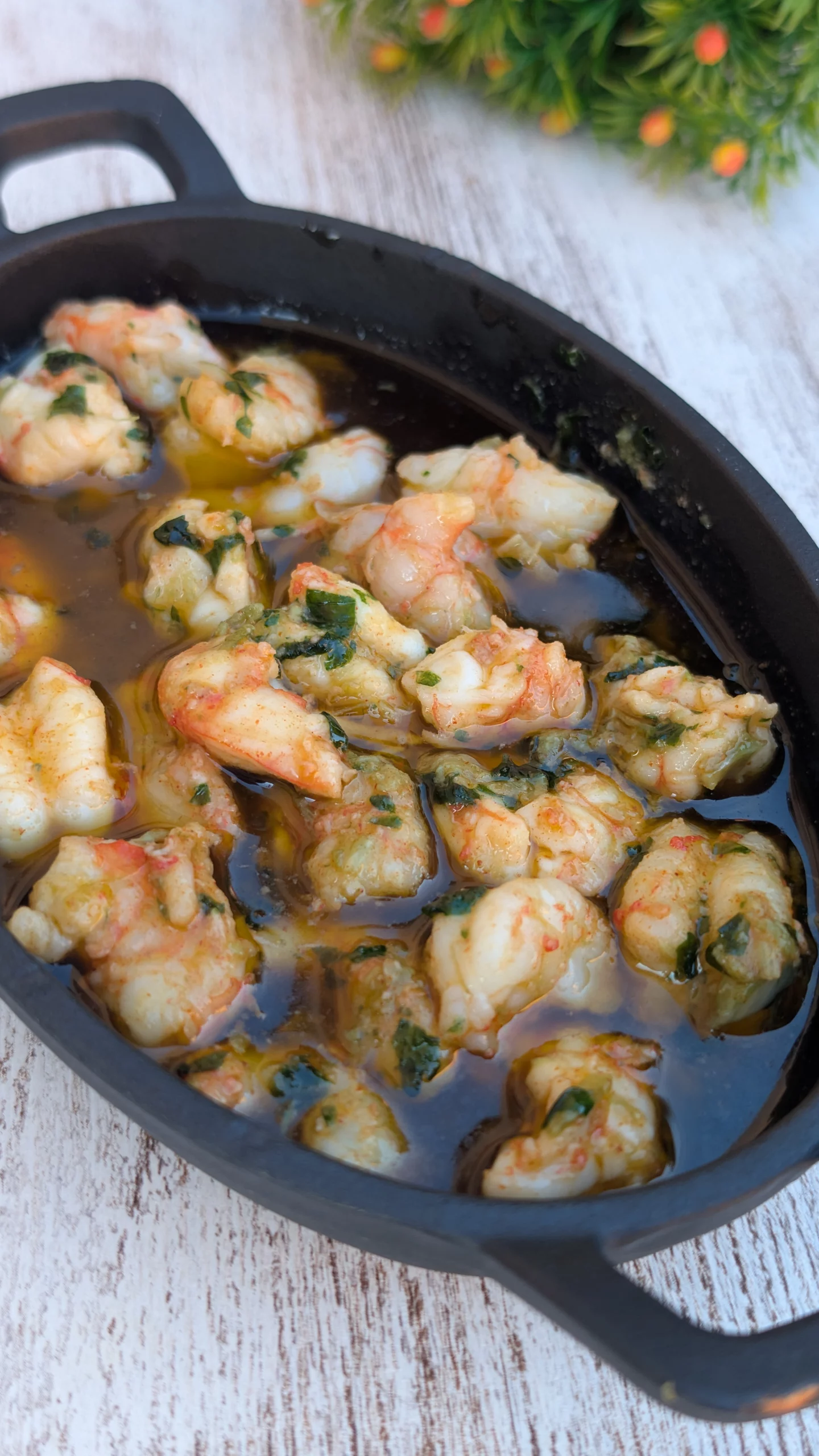 Gambones al ajillo Langostinos al ajillo