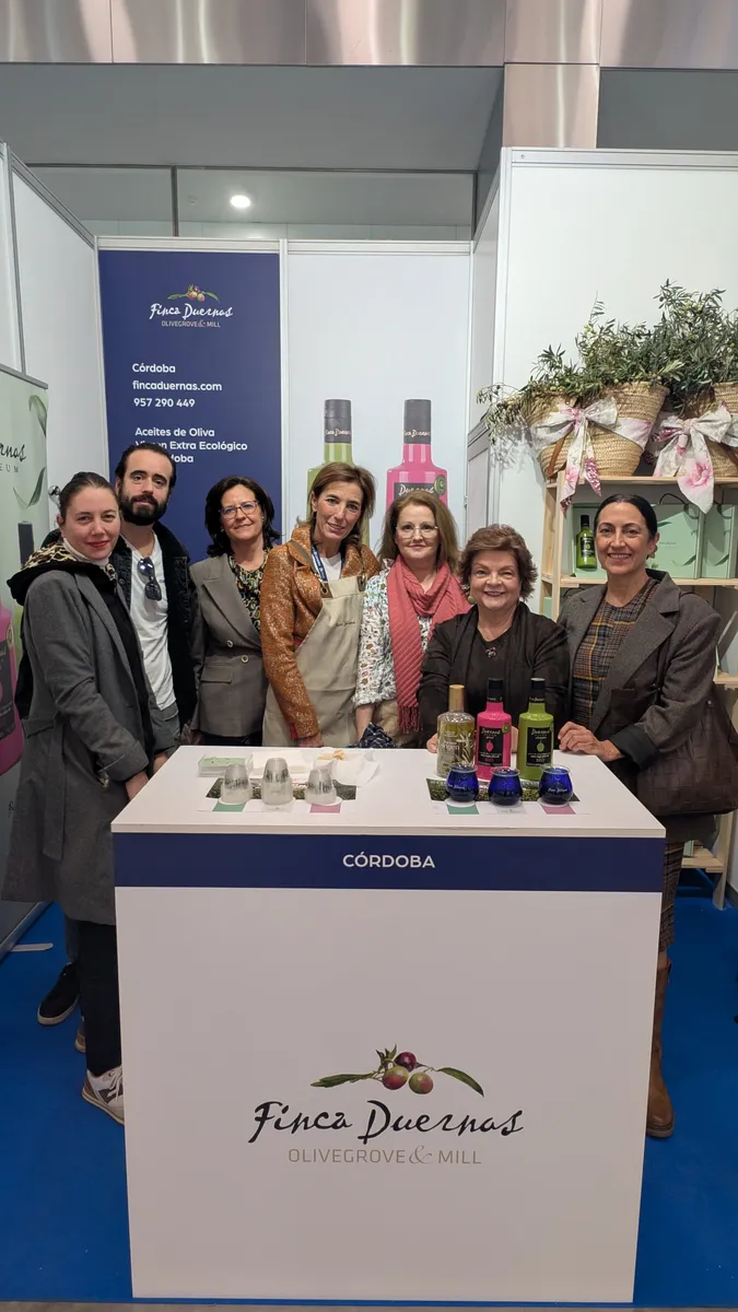 En el stand de Finca Duernas, Sabor a Córdoba 2024