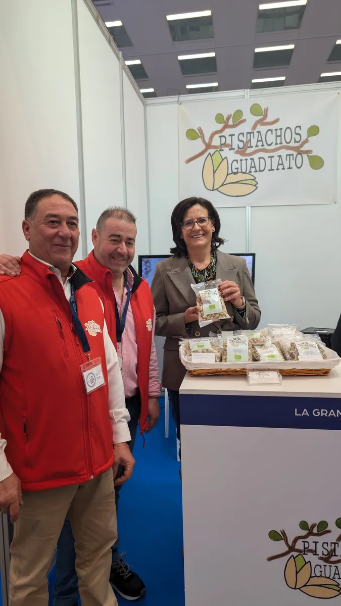 En el stand de Pistachos del Guadiato, Sabor a Córdoba 2024