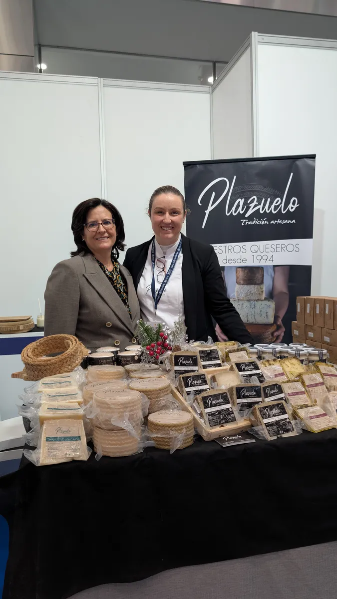 En el stand de Quesos Plazuelo, Sabor a Córdoba 2024
