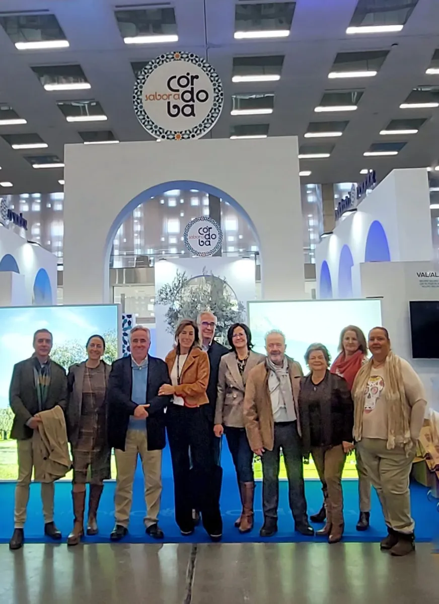 Con la junta directiva de Sabores de Córdoba en Sabor a Córdoba 2024