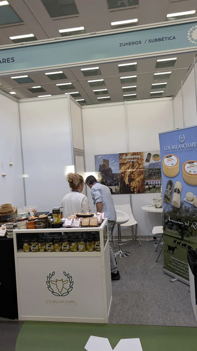 Stand de Los Balanchares en Sabor a Córdoba 2026